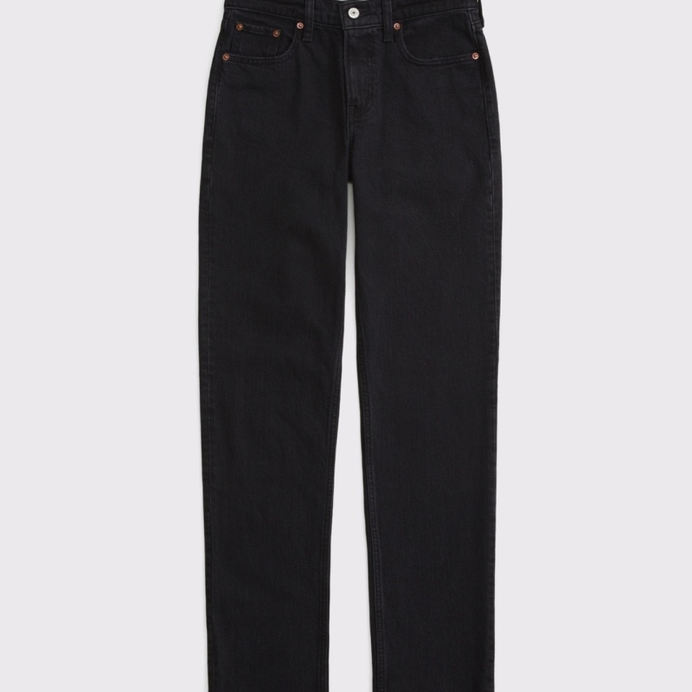 Mid Rise 90s Straight Jean - Picture 3 of 4